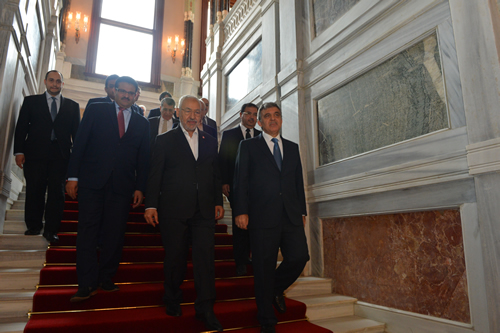 Tunus Nahda Hareketi Lideri Gannuşi’nin Ziyareti